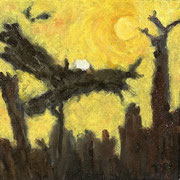 6874...8x8: oil on canvas: "eagle" f 23