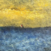 7090...8x8: oil on canvas: "horizon" sp25