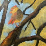 6744...8x8: oil canvas: "cardinal" sp23