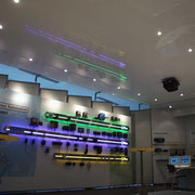Spanndecke in Ausstellungsraum