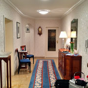 Decke in Flur - vorher