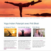 https://www.leyogadepriti.com/ - Yoga Indien Patanjali avec Priti Bhati