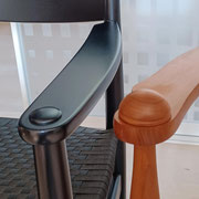 Ende des Vorderbeines bei CH39/ Wegner und Shaker rocker