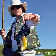 Piranha -Fischen ist der Zeitvertreib im Pantanal - (c) Lou Avers