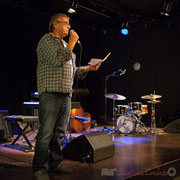 7 novembre 2015. Richard Raducanu, Président de JAZZ360, Soirée Cabaret JAZZ360, Salle culturelle de Cénac