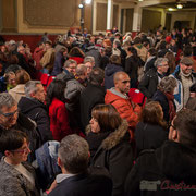 3 Un public intergénérationnel, avec une belle proportion de jeunes et d'élus du département. Théâtre Fémina, Bordeaux. #benoithamon2017