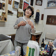 6/1（日）チームの皆さんに挨拶する西内さん。