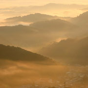 歌志内市　かもい岳山頂からの眺望