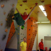 Mittwochstraining im Boulderboden Grünheide, 11.01.2012