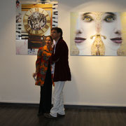 Vernissage unserer Ausstellung "ÜberSinnlich" - Fotoarbeiten von Michael Eder, ABC Westside Galerie