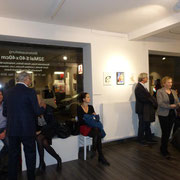 Vernissage „32Mal ≤ 40x40 cm“, ABC WESTSIDE GALERIE