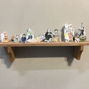 「第四回　寄席描き展」出品作品。