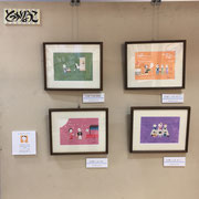 「第五回　寄席描き展」出品作品。