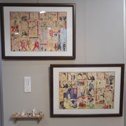 「第四回　寄席描き展」出品作品。