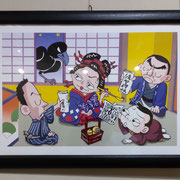 「第十三回寄席描き展」出品