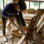 古い山小屋を自分たちでリノベーション