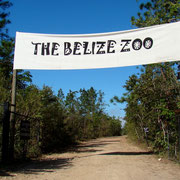 Entrée du zoo de Belize