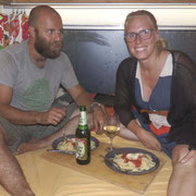 zur Feier des Tages gibt es Fertigspaghetti ;-)