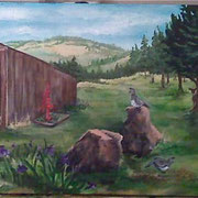 Instead, I put more Eastern Oregon rocks
