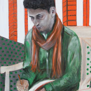 Mahdi, 2015, Öl auf Leinwand, 110 cm x 70 cm