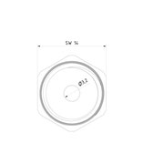 MACHINE ADAPTER G1/4" conical (0-AD-14-PT)