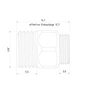 MASCHINENADAPTER G1/8" (0-AD-18)