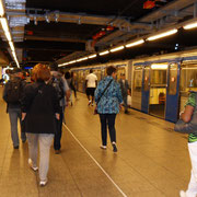 Amsterdam - Direction la gare centrale.