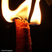 The flame