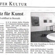 Westdeutsche Zeitung vom 09. Juli 2004