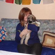 Jutta mit Fiona