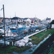 羽田第1水門内 8日07:30頃
