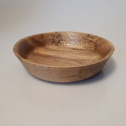 Eschenholzschale gemaserte Schüssel, Ash wood bowl grained