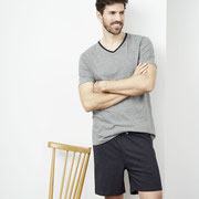 Pyjama Carl, steengrijs/anthraciet, Living Crafts