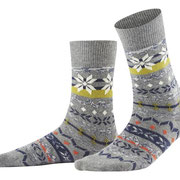Sokken Junis in 98% bio-katoen met 2% elastaan, per 2 paar verpakt, multicolour, Living Crafts, beschikbaar in de maten 35-38, 39-42 en 43-46: prijs: 14,99 €