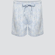 Pyjamashort in 100% bio-katoen jersey, lichtblauw bedrukt, Comazo Earth, beschikbaar in de maten 36; 38; 40; 42 en 44, prijs: 29,95 €