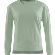 Nachthemd Nicci in 100% bio-katoen jersey, mistig groen, Living Crafts, beschikbaar in de maten S, M, L en XL, prijs: 29,99 €