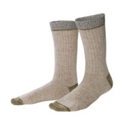 Sokken Patrice in 56% bio-katoen en 42% bio-wol met 2% elastaan, naturel harmonie, Living Crafts, beschikbaar in de maten 35-38, 39-42 en 43-46, prijs: 14,99 €