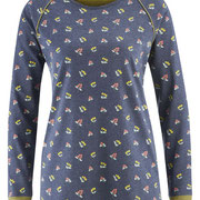 Nachthemd Jamira in 100% bio-katoen jersey, herfstvruchten, Living Crafts, beschikbaar in de maten XS, S en XL, prijs: 29,99 €