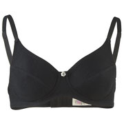BH zonder beugel in 100% bio-katoen, zwart, Engel, beschikbaar in de maten 75A, 75B en 75C, prijs: 51,00 €; 80B, 85B en 80C, prijs: 51,50 € en 85C, prijs: 51,95 €