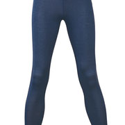 Legging in 70% merinowol (bio) en 30% zijde fijne rib, marineblauw, Engel, beschikbaar in de maten 34/36: 61,20 €; 38/40: 64,10 € en 42/44: 67,00 €