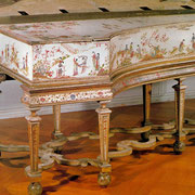 Harpsichord decorated by Dagly, circa 1710, Schloss Charlottenburg, Berlin