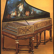 Clavecin Donzelague 1716, Lyon, © Editions Vérité Musicale - Dominique Algret