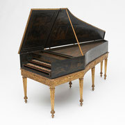 Harpsichord by Michel Richard, Paris, 1688, French, 17th century, The Albert Steinert Collection ® Yale University Collection of Musical Instruments
