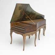Harpsichord by François Étienne Blanchet the Elder, Paris, ca. 1742, French, 18th century, The Belle Skinner Collection ® Yale University Collection of Musical Instruments