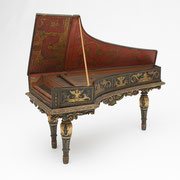 Harpsichord by Francesco Bolcioni, Florence, 1731, Italian, 17th century, The Albert Steinert Collection ® Yale University Collection of Musical Instruments