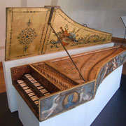 Clavecin de Jean Denis - Paris 1648, © Musée de l'Hospice Saint Roch, Issoudun