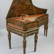 A magnificent 17th Century Italian harpsichord case with 20th Century workings made by Eric Herz (American, 1919-2002)  © Aspire Auctions