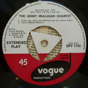 Gerry Mulligan - Paris Concert -Vogue EPV1156