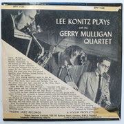 Lee Konitz plays with The Gerry Mulligan Quartet- Vogue EPV1120