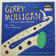 Gerry Mulligan And His Ten-Tette - Decca EAP 2-439